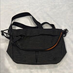 Lululemon Athletica Black Shoulder Bag (or waist bag), new